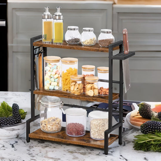 Etagere pour epices ajustable