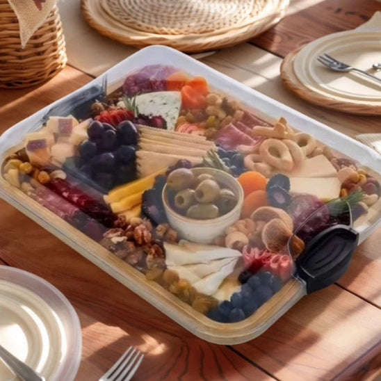 Plateau fromage charcuterie invités