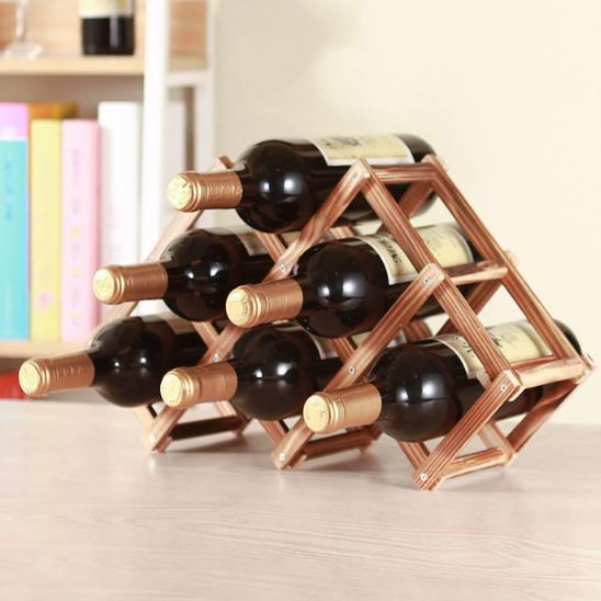 Porte bouteille vin démo