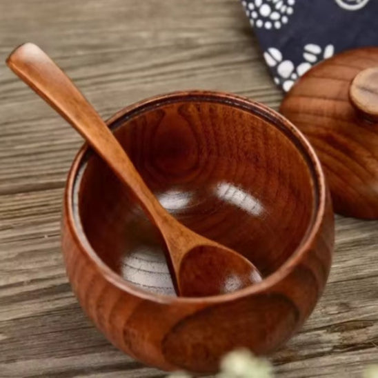 Pots à épices cuillère et couvercle