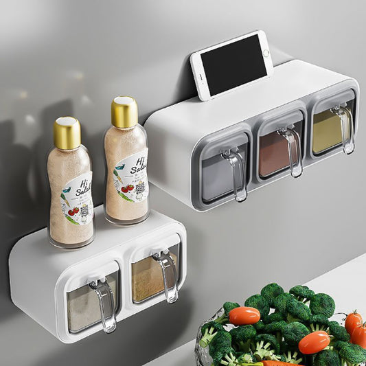 Rangement pour épices mural
